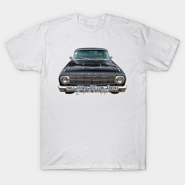 1963 Ford Falcon Sprint 2 Door Hardtop T-Shirt by Gestalt Imagery